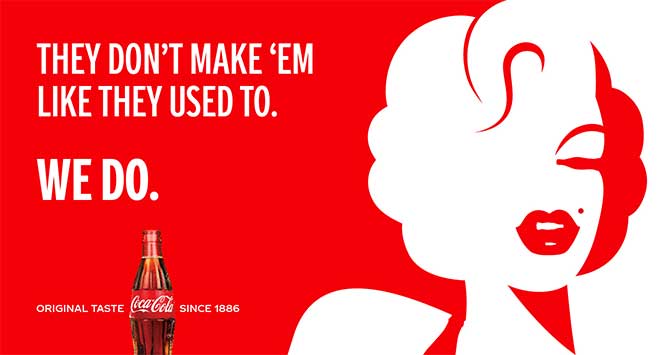 Marilyn Coca Cola Ad